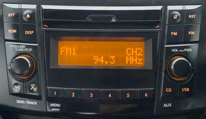 2015 Maruti Swift VXI, Petrol, Manual, 61,653 km, Infotainment System