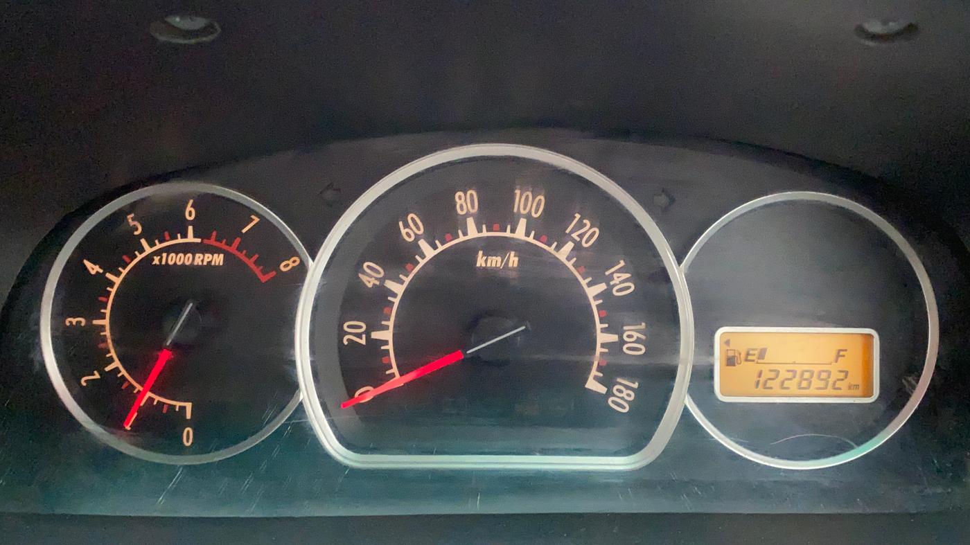 2014 Maruti Alto K10 VXI, Petrol, Manual, 1,22,892 km, Odometer Image