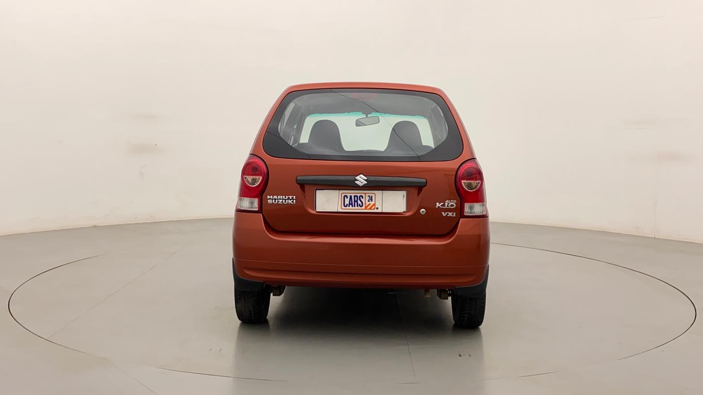 2014 Maruti Alto K10 VXI, Petrol, Manual, 1,22,892 km, Back/Rear