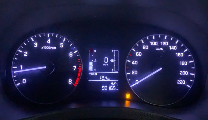 2016 Hyundai Creta S 1.6 PETROL, Petrol, Manual, 92,165 km, Odometer Image