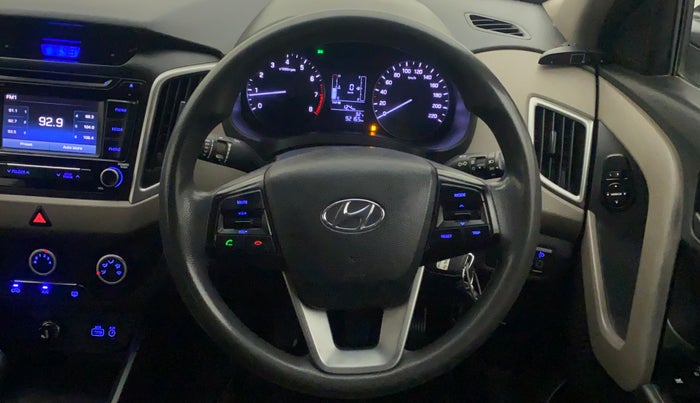 2016 Hyundai Creta S 1.6 PETROL, Petrol, Manual, 92,165 km, Steering Wheel Close Up