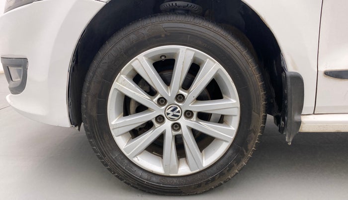 2013 Volkswagen Polo HIGHLINE1.2L, Petrol, Manual, 75,133 km, Left Front Wheel