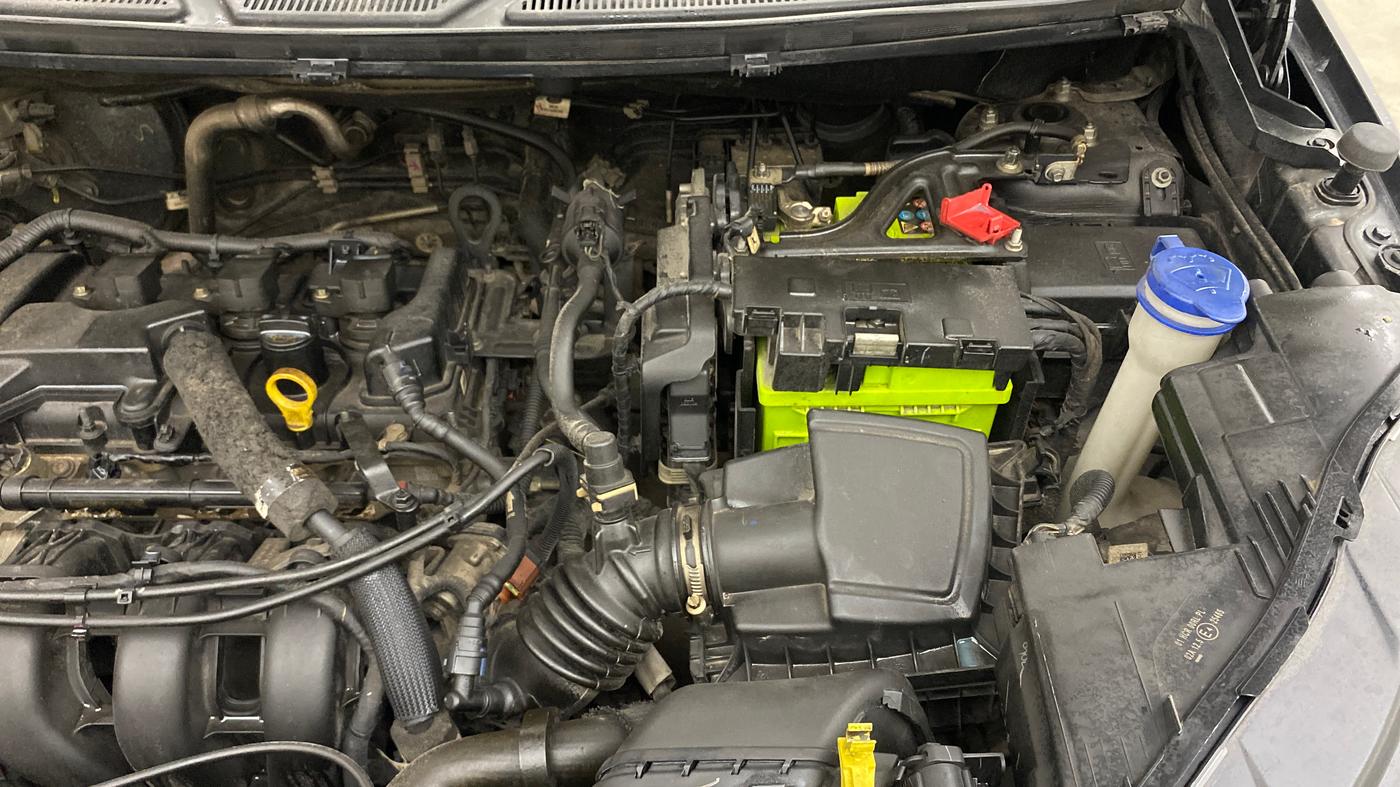 2019 Ford Ecosport TITANIUM + 1.5L PETROL AT, Petrol, Automatic, 55,469 km, Engine View - Left