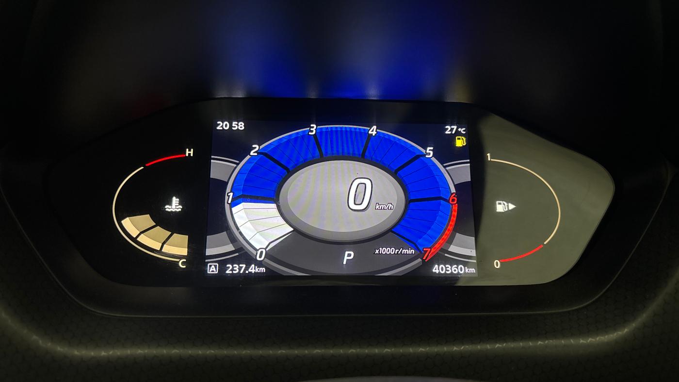 2022 Nissan MAGNITE XV TURBO CVT DUAL TONE, Petrol, Automatic, 40,359 km, Odometer Image