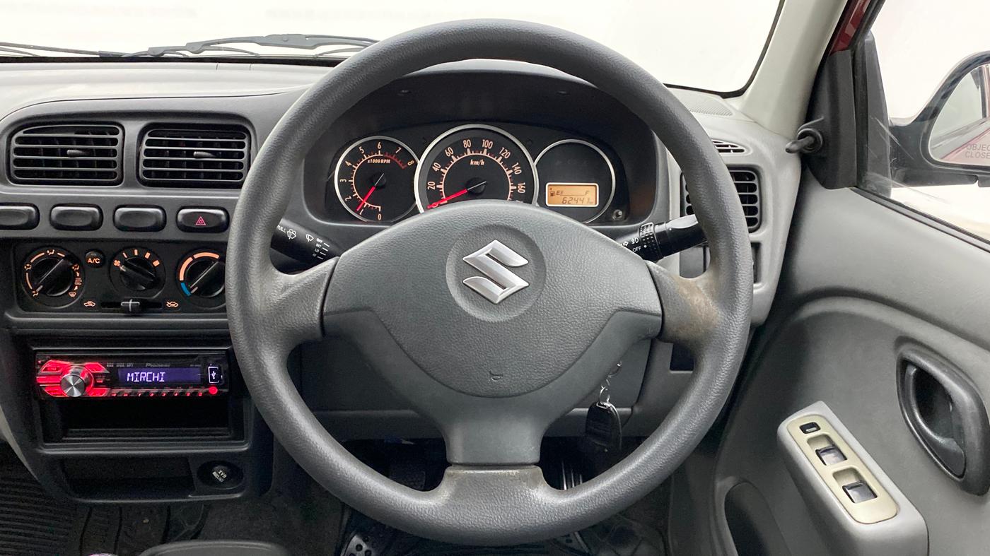 2013 Maruti Alto K10 VXI P, Petrol, Manual, 62,482 km, Steering Wheel Close Up