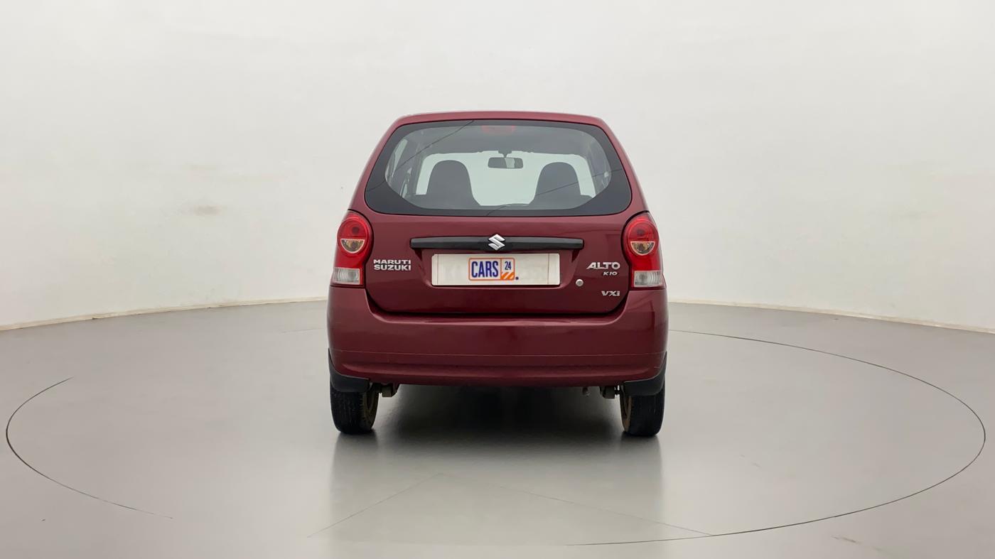 2013 Maruti Alto K10 VXI P, Petrol, Manual, 62,482 km, Back/Rear