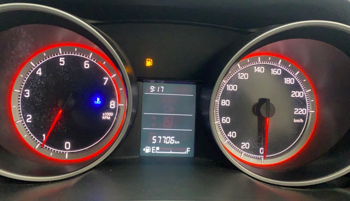 2018 Maruti Swift VXI, Petrol, Manual, 57,700 km, Odometer Image