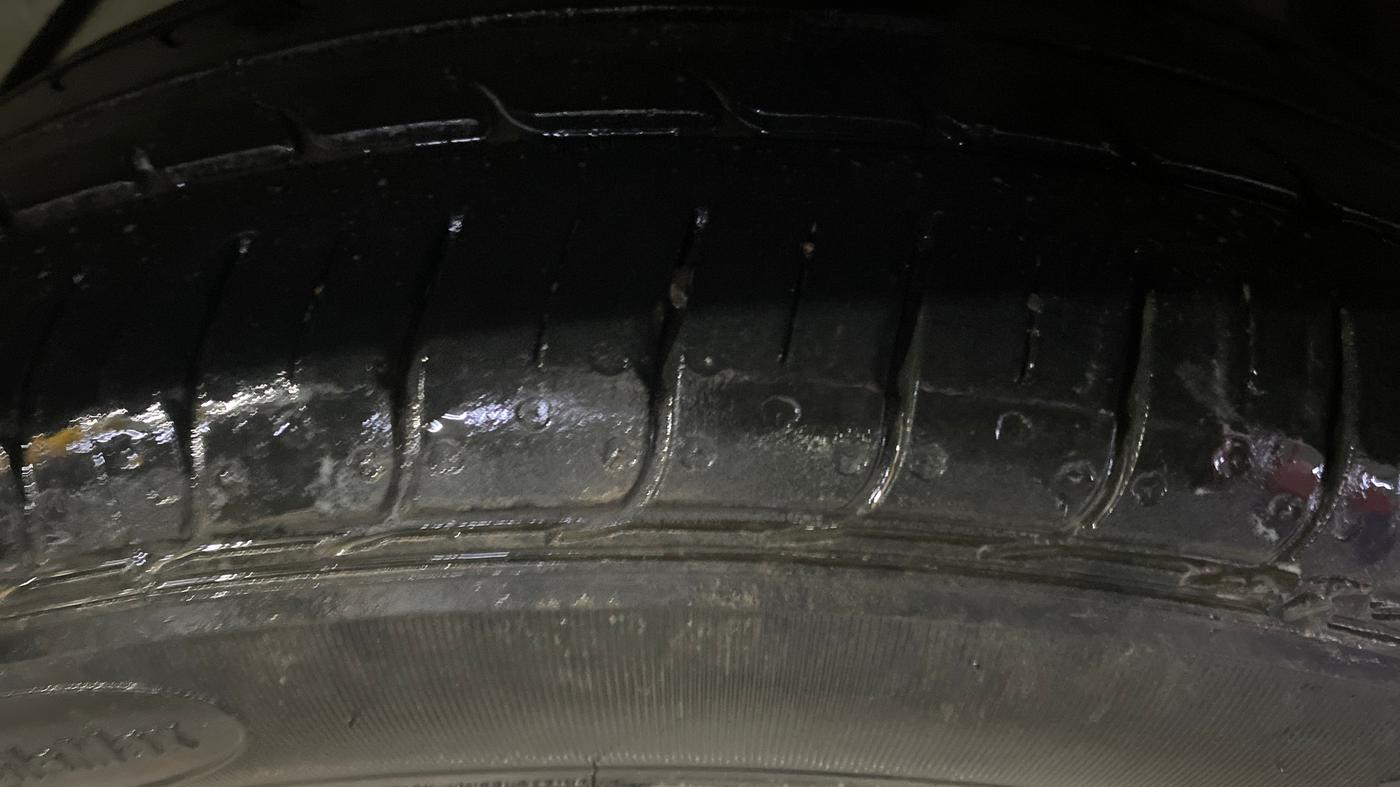 2018 Maruti Celerio X ZXI (O) AMT, Petrol, Automatic, 84,420 km, Left Rear Tyre Tread