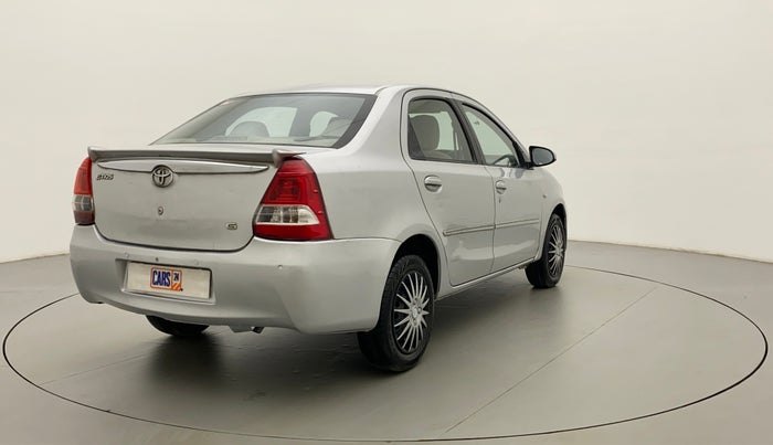2014 Toyota Etios G, Petrol, Manual, 89,602 km, Right Back Diagonal