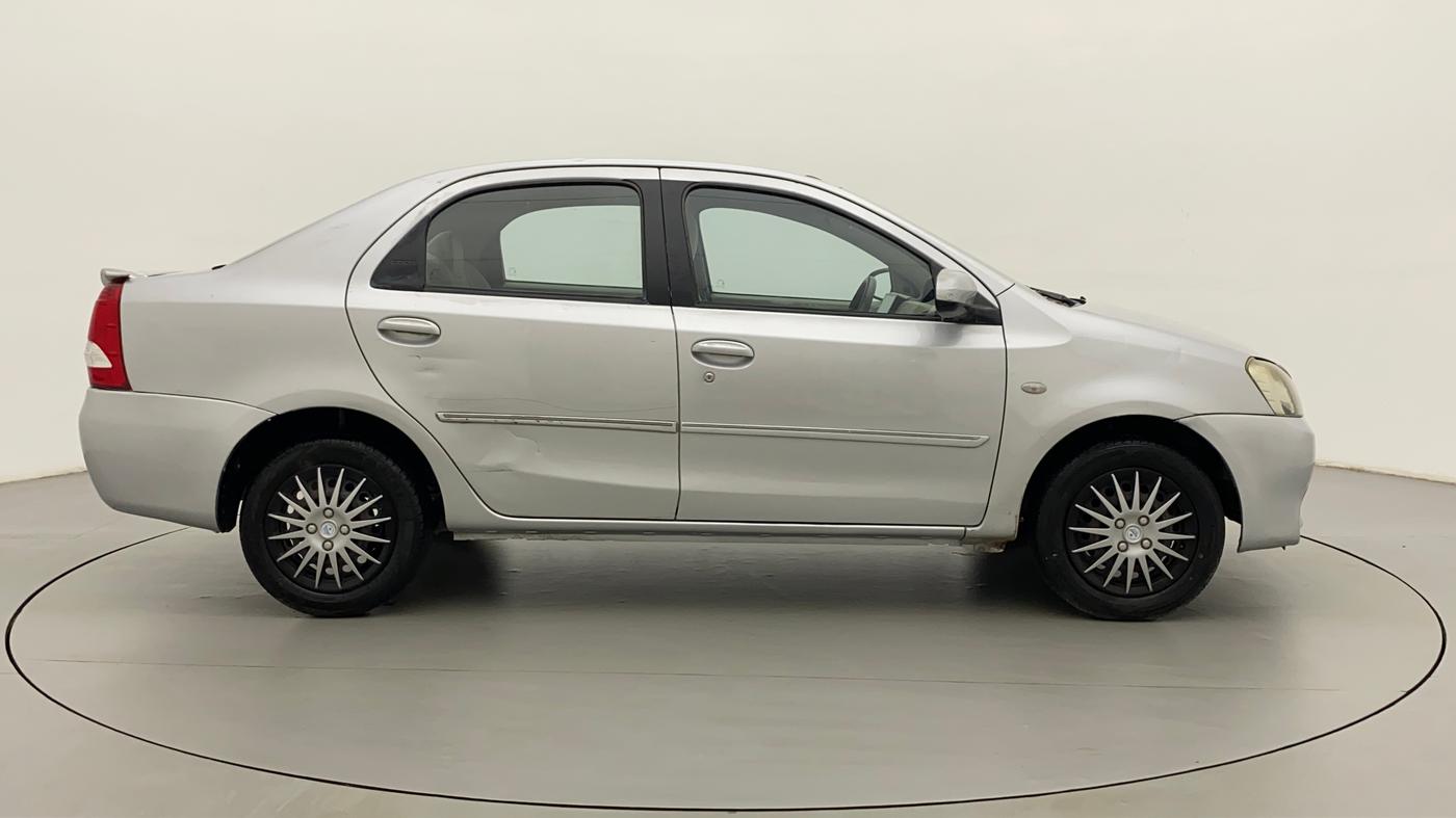 2014 Toyota Etios G, Petrol, Manual, 89,602 km, Right Side View