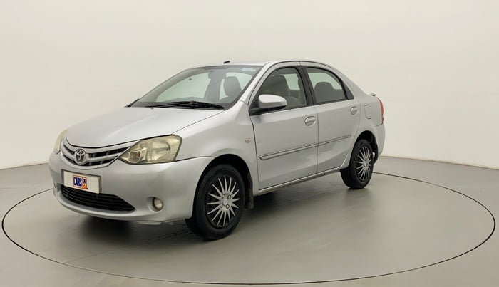 2014 Toyota Etios G, Petrol, Manual, 89,602 km, Left Front Diagonal