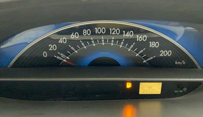 2014 Toyota Etios G, Petrol, Manual, 89,602 km, Odometer Image