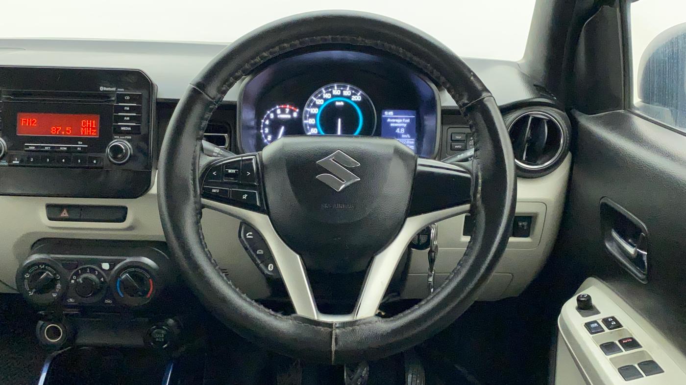 2020 Maruti IGNIS DELTA 1.2, Petrol, Manual, 31,151 km, Steering Wheel Close Up