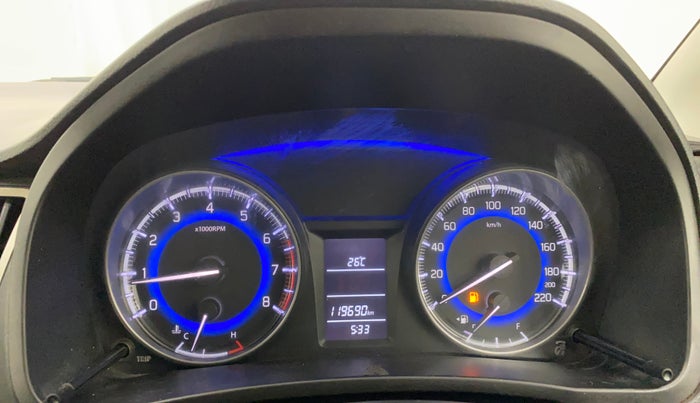 2017 Maruti Baleno DELTA PETROL 1.2, Petrol, Manual, 1,19,690 km, Odometer Image