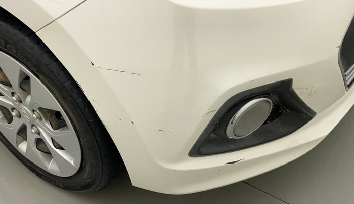 2016 Hyundai Xcent S 1.2 SPECIAL EDITION, Petrol, Manual, 57,620 km, Front bumper - Minor scratches