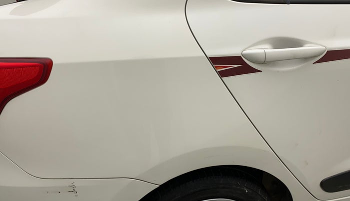 2016 Hyundai Xcent S 1.2 SPECIAL EDITION, Petrol, Manual, 57,620 km, Right quarter panel - Minor scratches