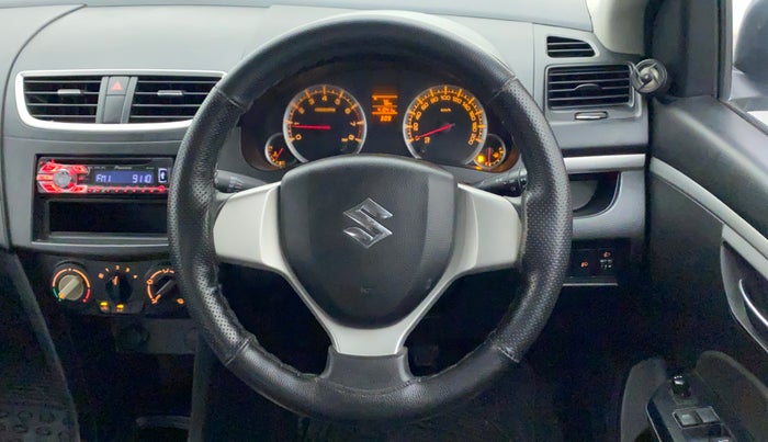 2013 Maruti Swift VXI, Petrol, Manual, 41,041 km, Steering Wheel Close Up