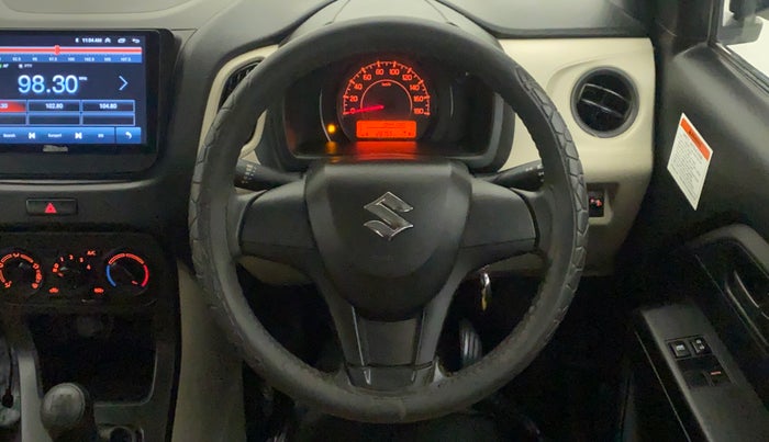 2021 Maruti New Wagon-R LXI CNG 1.0, CNG, Manual, 28,755 km, Steering Wheel Close Up