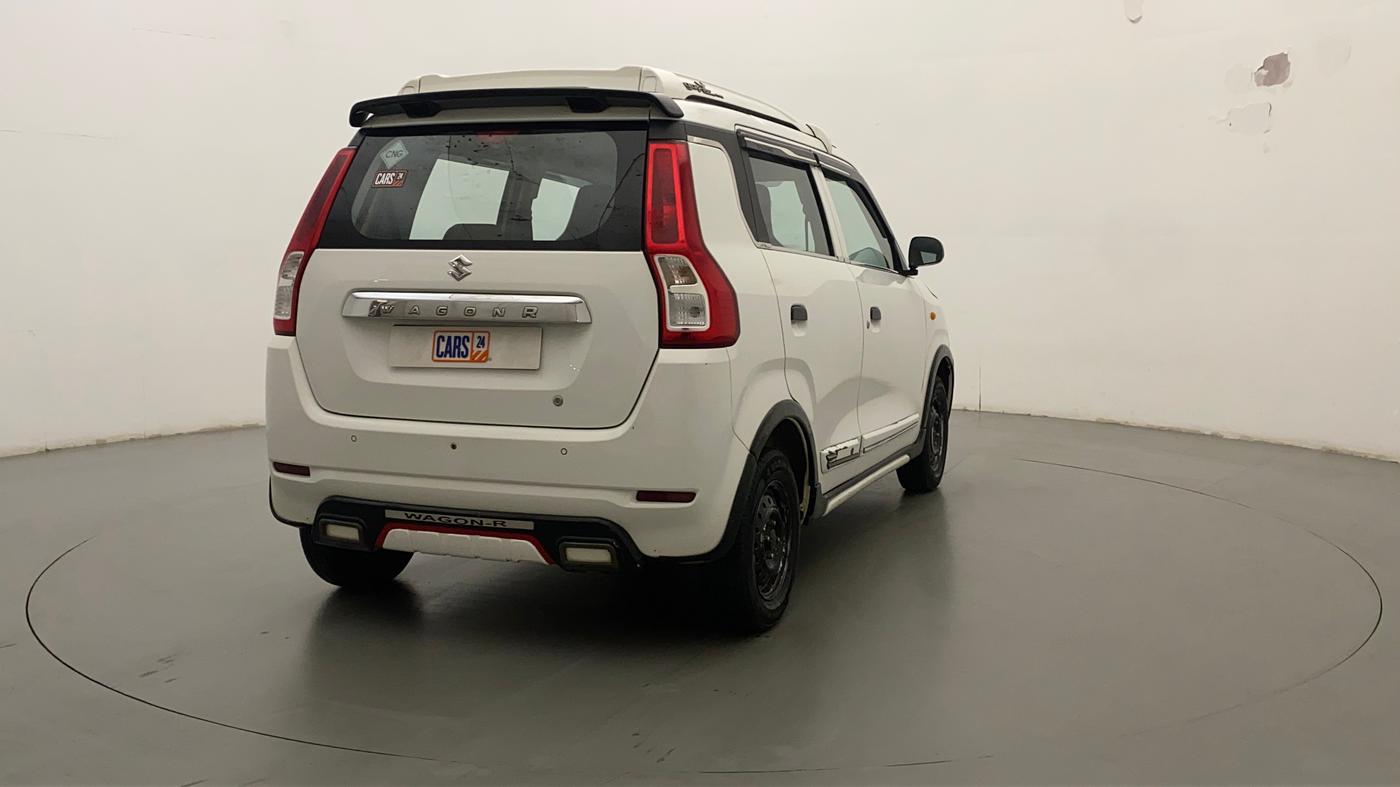 2021 Maruti New Wagon-R LXI CNG 1.0, CNG, Manual, 28,755 km, Right Back Diagonal