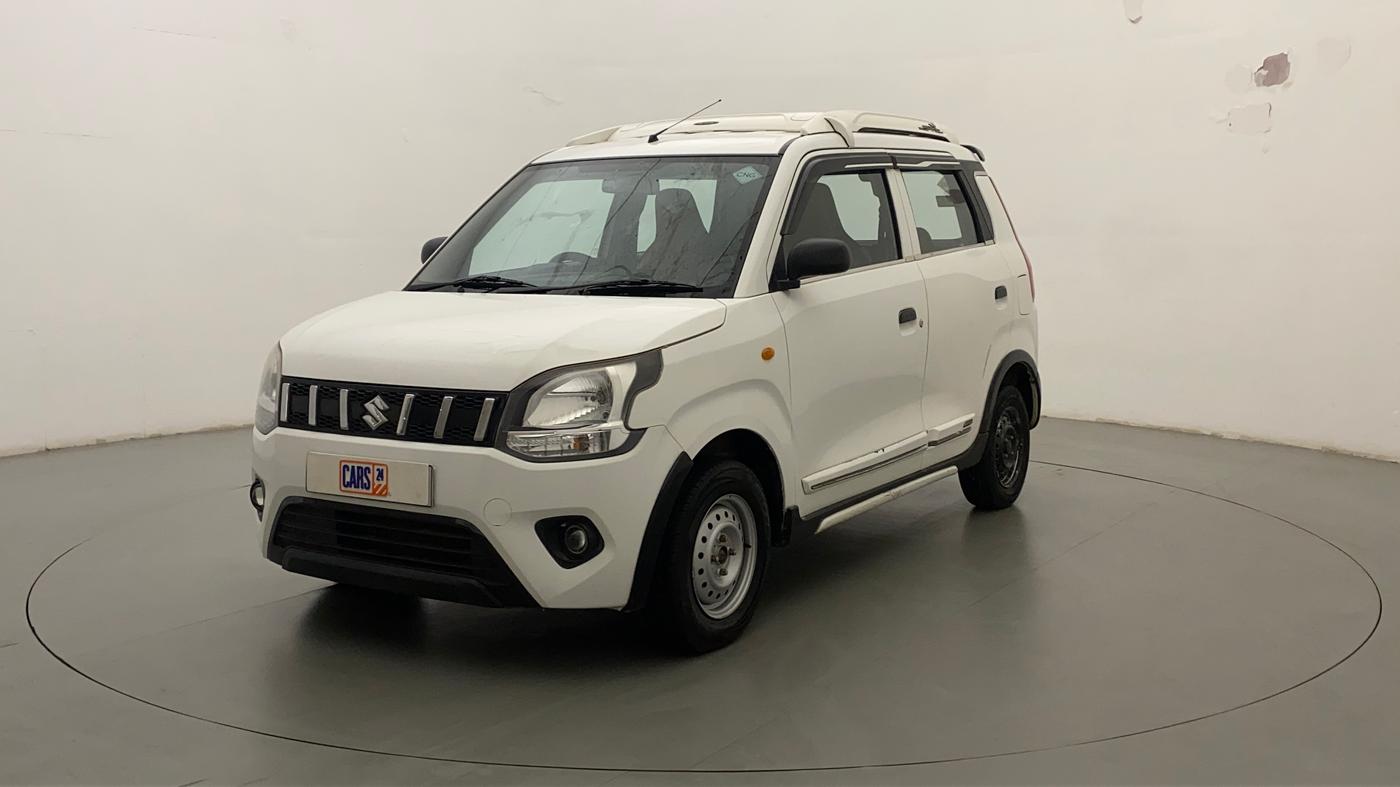 2021 Maruti New Wagon-R LXI CNG 1.0, CNG, Manual, 28,755 km, Left Front Diagonal