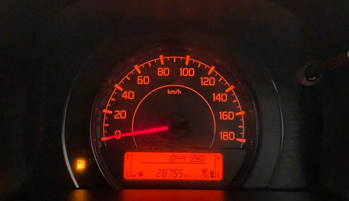 2021 Maruti New Wagon-R LXI CNG 1.0, CNG, Manual, 28,755 km, Odometer Image