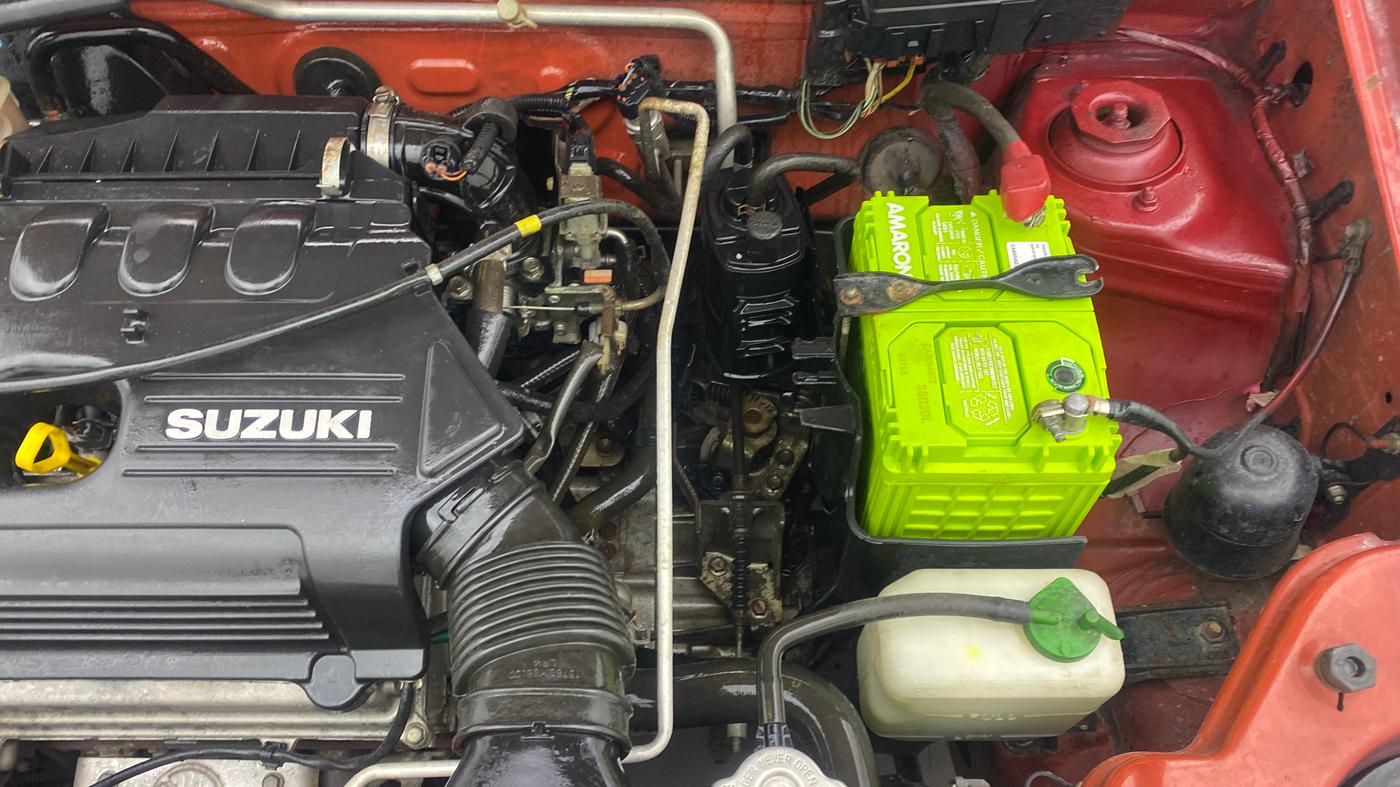 2013 Maruti Alto K10 VXI, Petrol, Manual, 77,272 km, Engine View - Left