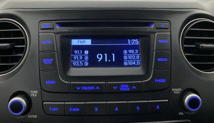 2014 Hyundai Xcent S (O) 1.2, Petrol, Manual, 51,395 km, Infotainment System