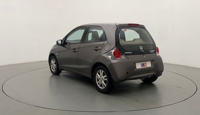 2011 Honda Brio V MT, Petrol, Manual, 80,359 km, Left Back Diagonal
