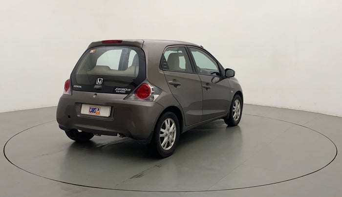 2011 Honda Brio V MT, Petrol, Manual, 80,359 km, Right Back Diagonal