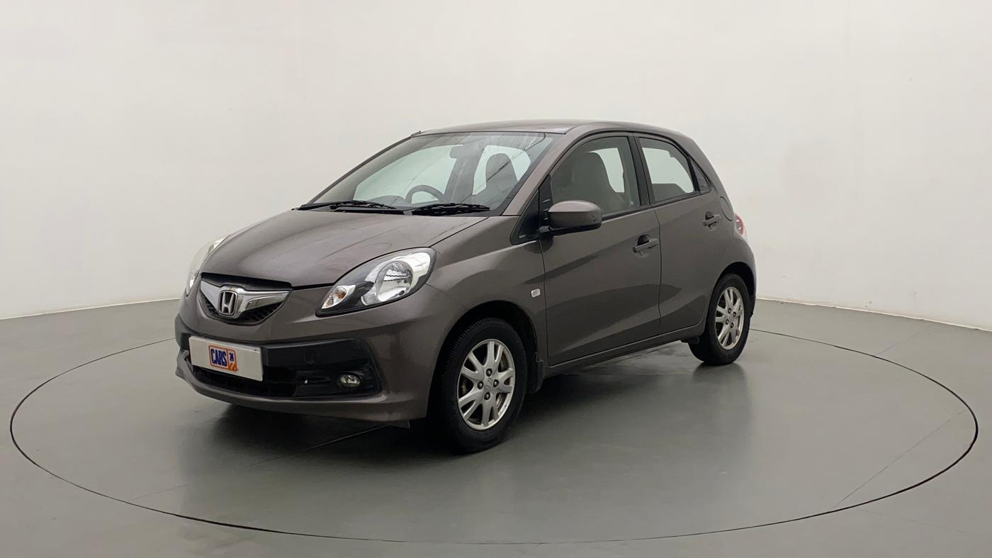2011 Honda Brio V MT, Petrol, Manual, 80,359 km, Left Front Diagonal