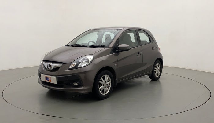 2011 Honda Brio V MT, Petrol, Manual, 80,359 km, Left Front Diagonal