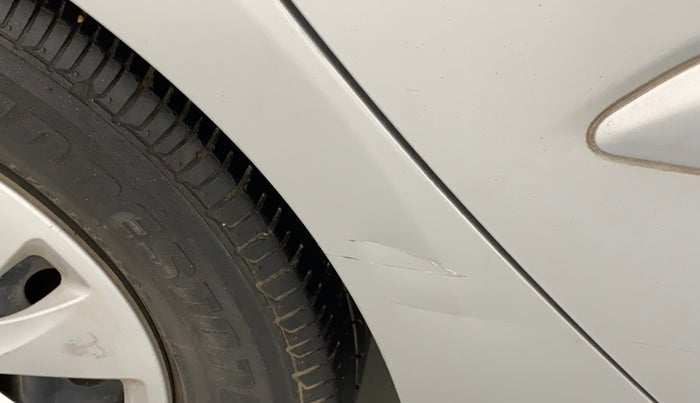 2012 Hyundai i10 SPORTZ 1.2 AT, Petrol, Automatic, 35,913 km, Right quarter panel - Slightly dented
