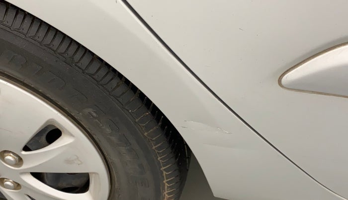 2012 Hyundai i10 SPORTZ 1.2 AT, Petrol, Automatic, 35,913 km, Right quarter panel - Minor scratches
