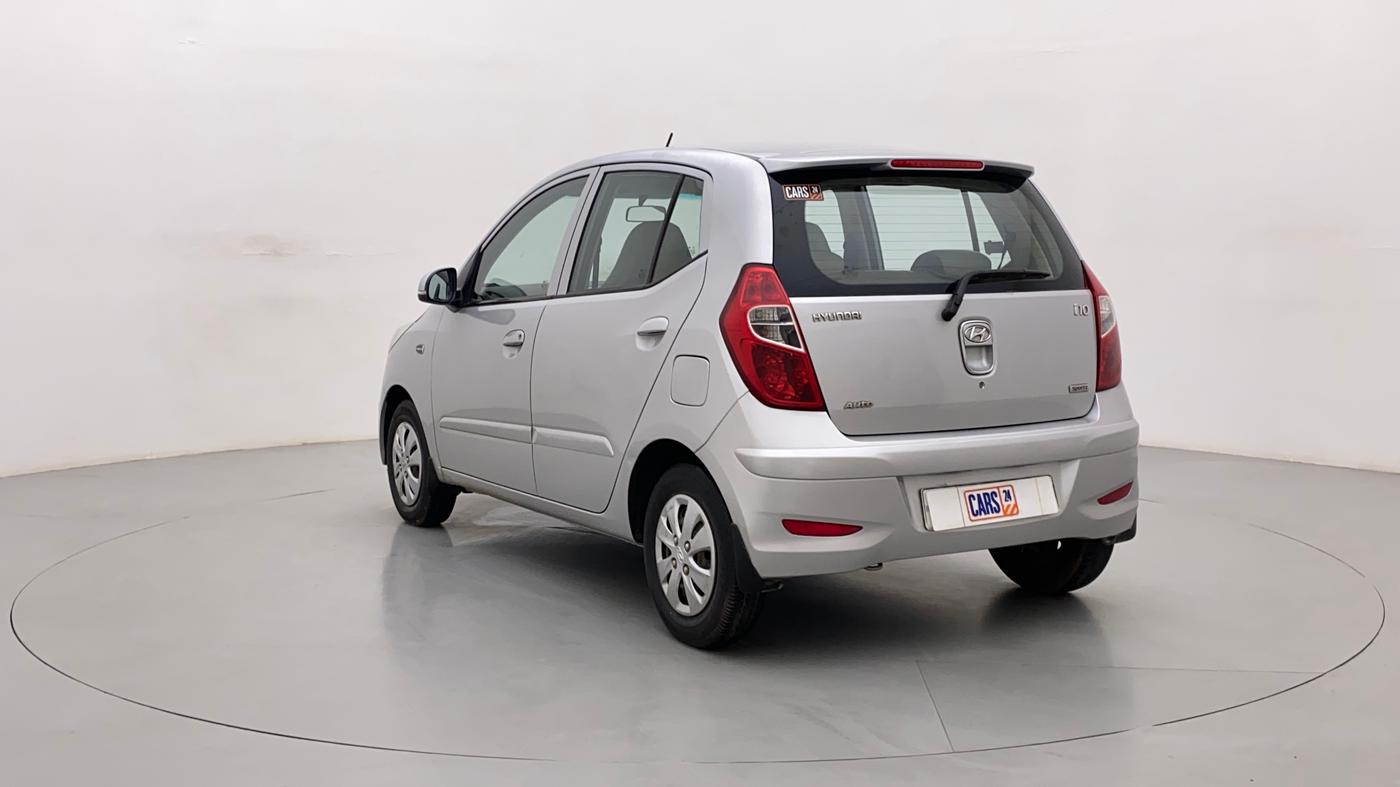 2012 Hyundai i10 SPORTZ 1.2 AT, Petrol, Automatic, 35,913 km, Left Back Diagonal