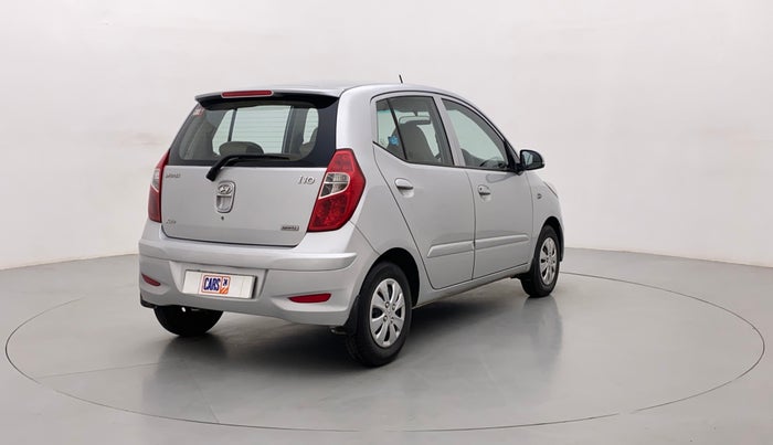 2012 Hyundai i10 SPORTZ 1.2 AT, Petrol, Automatic, 35,913 km, Right Back Diagonal