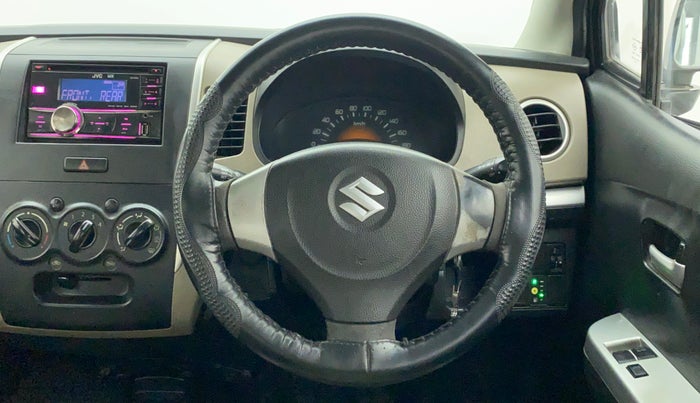 2014 Maruti Wagon R 1.0 LXI CNG, CNG, Manual, 99,235 km, Steering Wheel Close Up