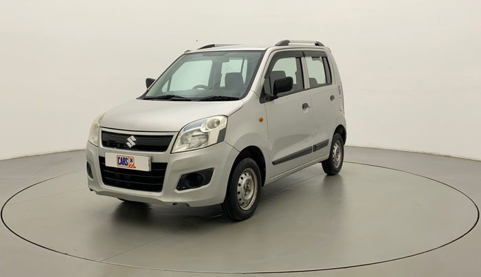 2014 Maruti Wagon R 1.0 LXI CNG, CNG, Manual, 99,235 km, Left Front Diagonal