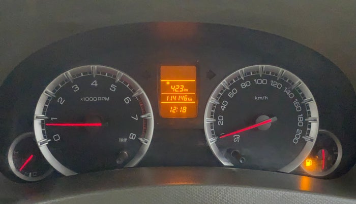 2013 Maruti Ertiga VXI, Petrol, Manual, 1,14,102 km, Odometer Image