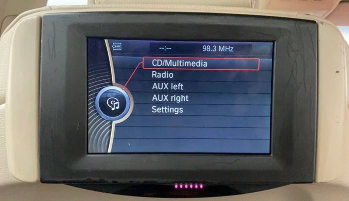 2011 BMW 5 Series 525D 3.0, Diesel, Automatic, 77,804 km, Display Screen For Rear Passengers