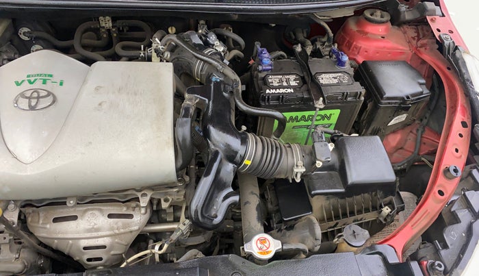 2018 Toyota YARIS J CVT, Petrol, Automatic, 1,09,463 km, Engine View - Left