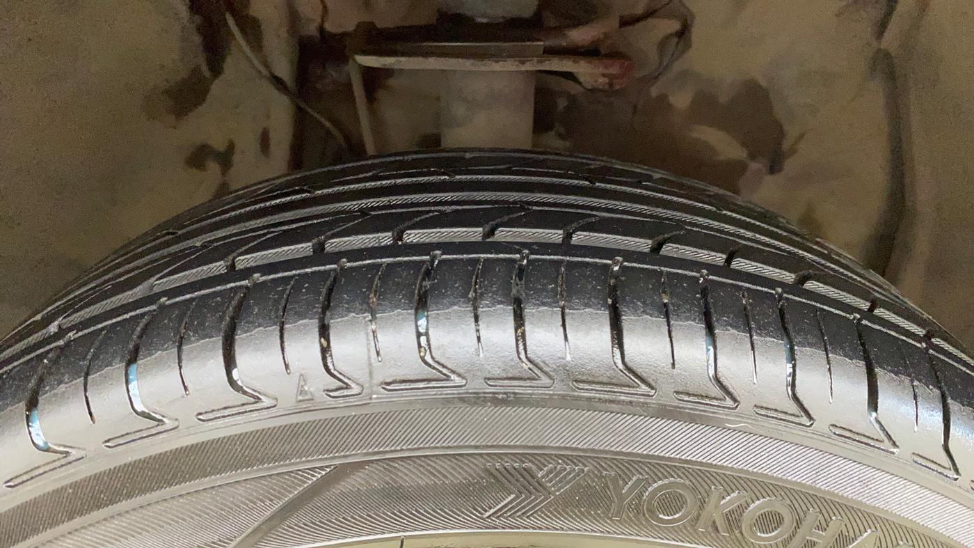 2018 Toyota YARIS J CVT, Petrol, Automatic, 1,09,475 km, Right Front Tyre Tread