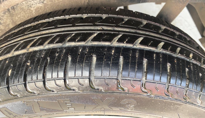 2018 Maruti Wagon R 1.0 VXI, Petrol, Manual, 36,521 km, Left Rear Tyre Tread