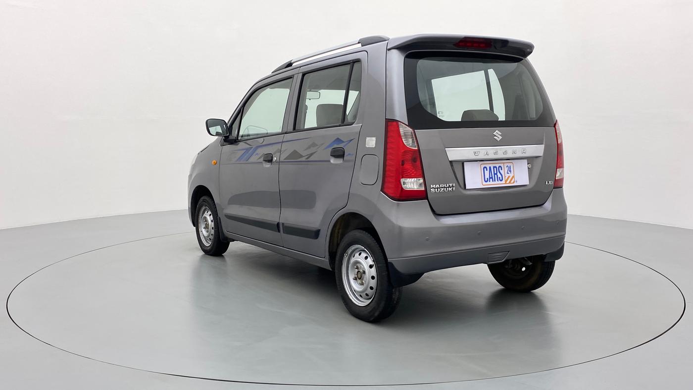 2013 Maruti Wagon R 1.0 LXI CNG, CNG, Manual, 75,865 km, Left Back Diagonal