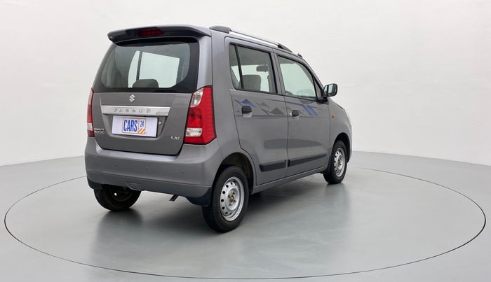 2013 Maruti Wagon R 1.0 LXI CNG, CNG, Manual, 75,865 km, Right Back Diagonal