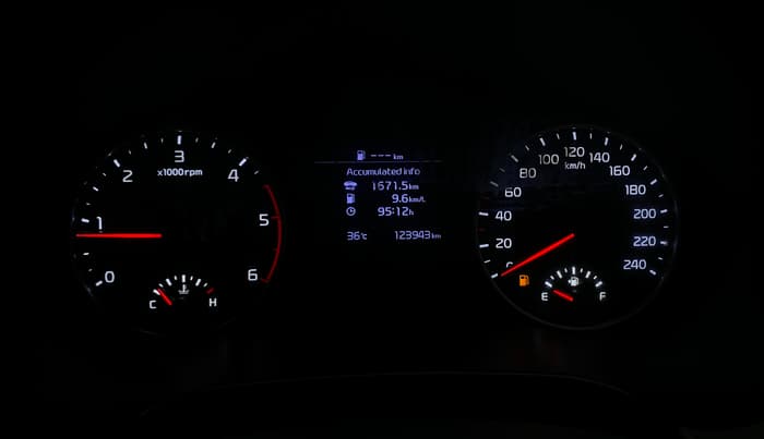 2022 KIA SELTOS HTK 1.5 DIESEL, Diesel, Manual, 1,23,910 km, Odometer Image