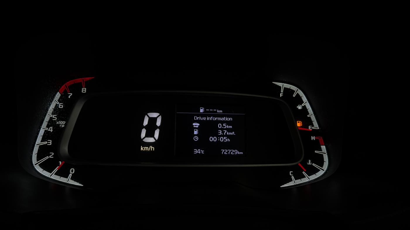 2022 KIA SONET HTK PLUS 1.2, Petrol, Manual, 72,720 km, Odometer Image