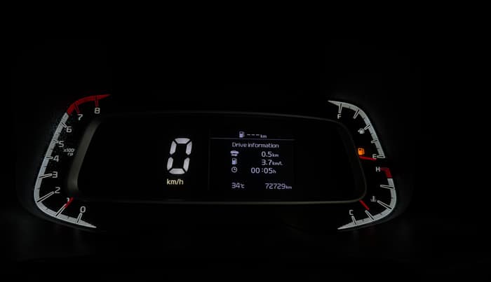 2022 KIA SONET HTK PLUS 1.2, Petrol, Manual, 72,720 km, Odometer Image