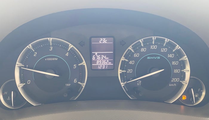 2016 Maruti Ertiga ZDI + SHVS, Diesel, Manual, 89,362 km, Odometer Image
