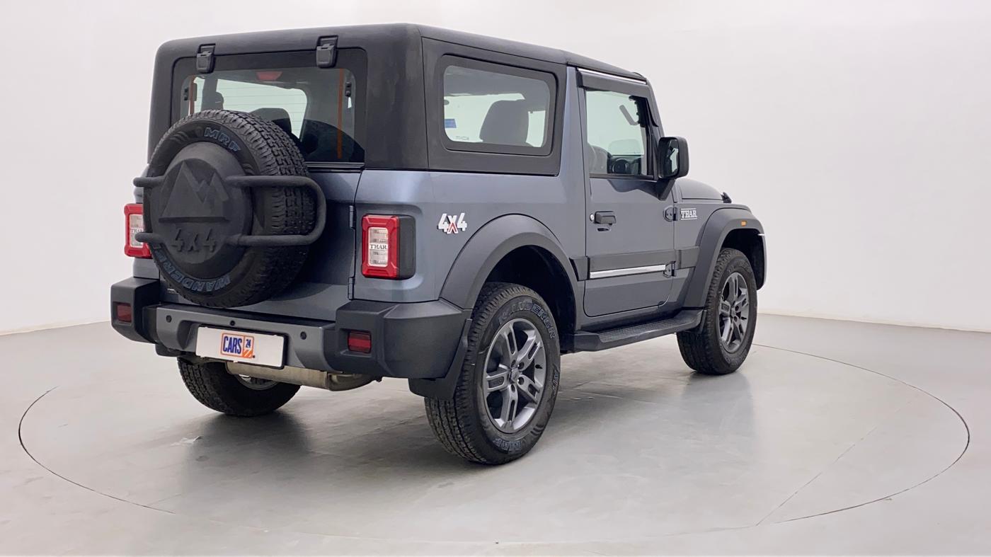 2021 Mahindra Thar LX PETROL HT 4WD AT, Petrol, Automatic, 5,145 km, Right Back Diagonal