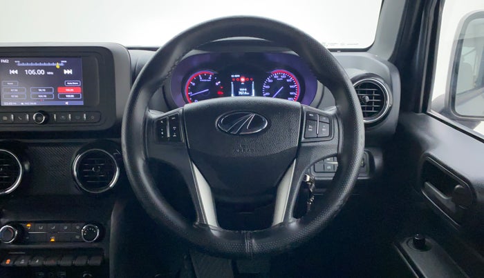 2021 Mahindra Thar LX PETROL HT 4WD AT, Petrol, Automatic, 5,145 km, Steering Wheel Close Up